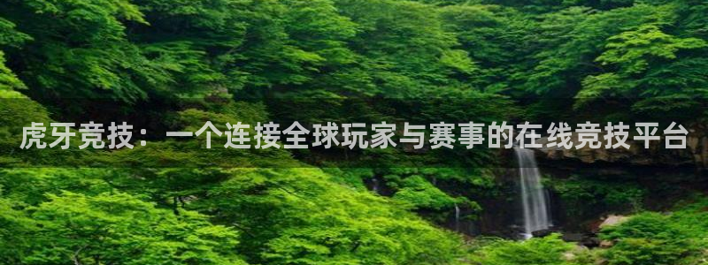 一竞技app：虎牙竞技：一个连接全球玩家与赛事的在线竞技平台